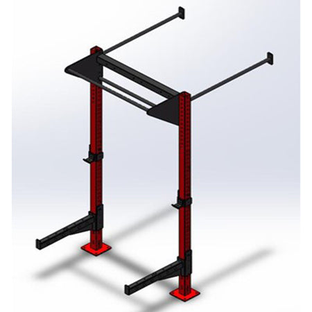 Single Cell Wall Mounted Crossfit Rig