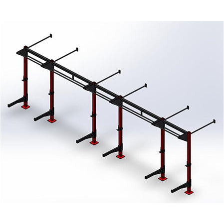 Triple Cell Wall Mounted Crossfit Rig