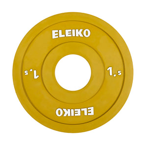 CLEARANCE - Eleiko Olympic WL Comp/Train Disc 1.5kg - Pair