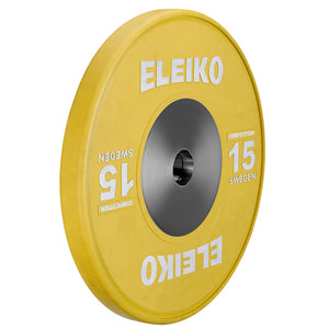 CLEARANCE - Eleiko Olympic WL Competition Disc 15kg - Pair