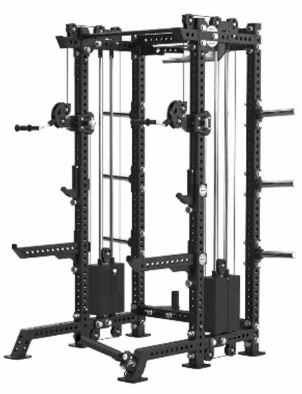 SKELCORE HALF RACK + DUAL PULLEYS