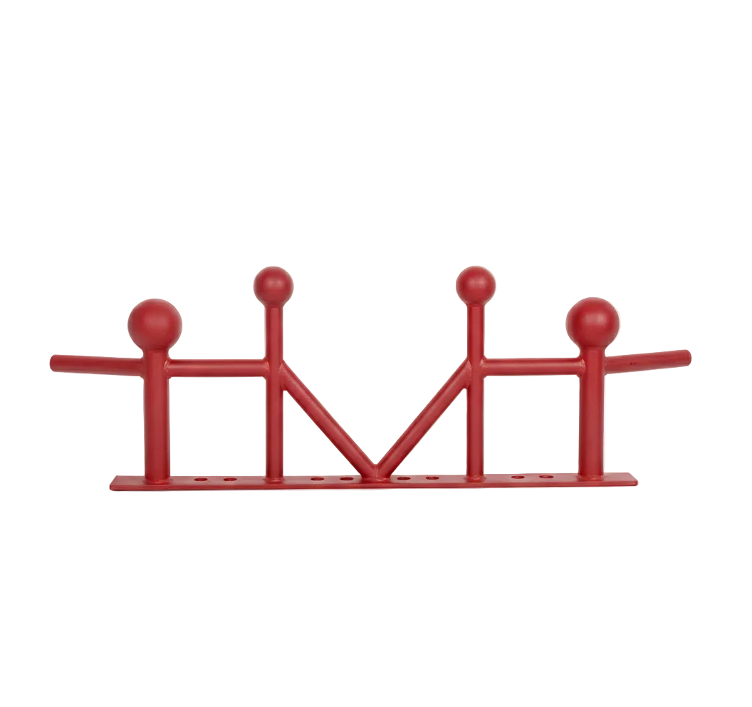 HYPERFX The Grid Crown Pull Up Bar (Red)