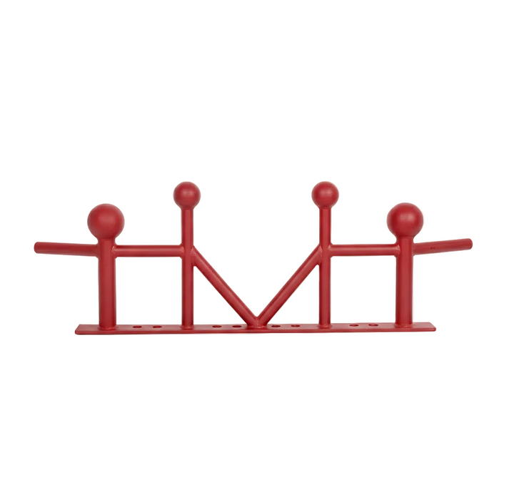 HYPERFX The Grid Crown Pull Up Bar (Red)
