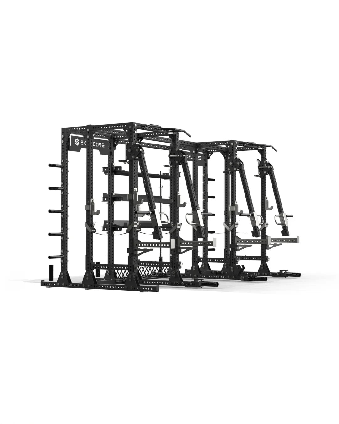 Functional Training Storage Rack Skelcore Double Station Training & Storage Rack – Leisure Concepts ...