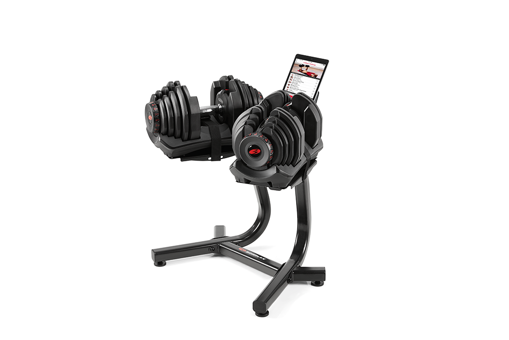 Bowflex Selecttech 552i Dumbbell Stand with Media Rack