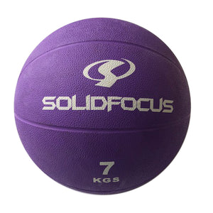 HyperFX 7kg Medicine Ball - Round - Purple