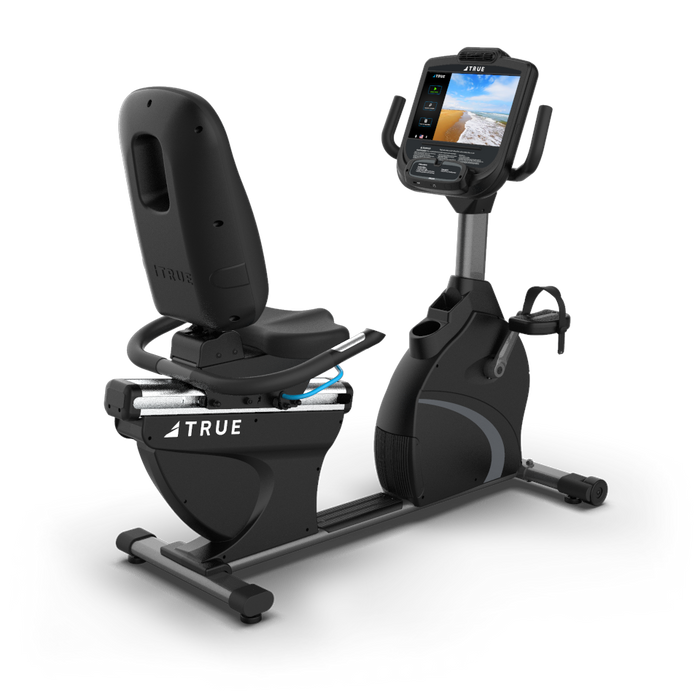 True Fitness C900 Recumbent bike with 9" Touch Screen console