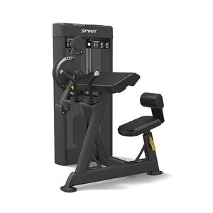 Spirit Fitness Dual Selectorized Seated Bicep Curl / Tricep