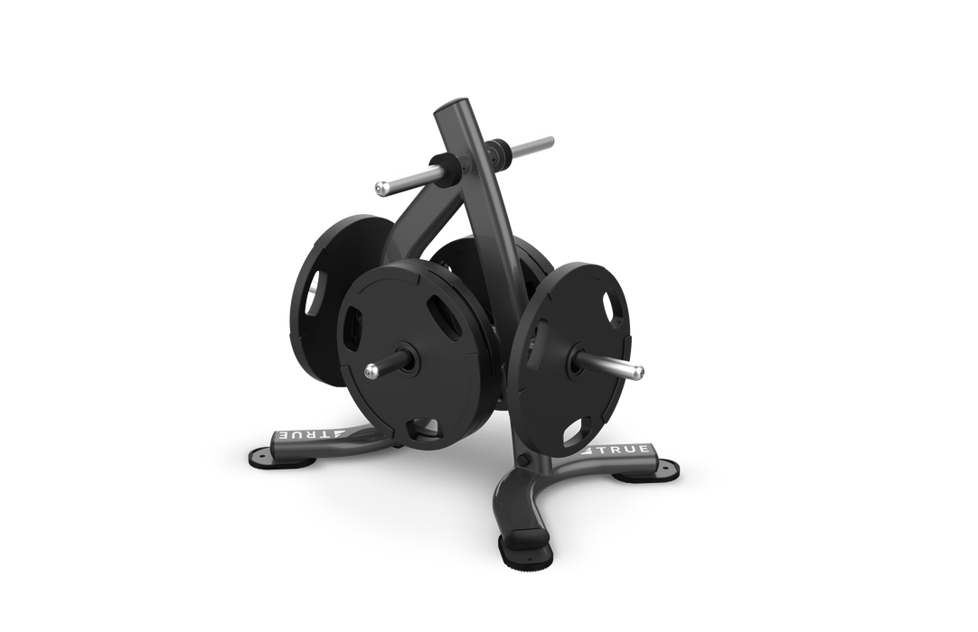 True Fitness XFW Weight Plate Tree Charcoal