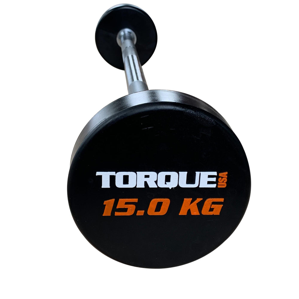 Torque Barbell Set, Torque Urethane Pro-Style Straight Fixed - (10-30Kg In 5 Kg Increments)